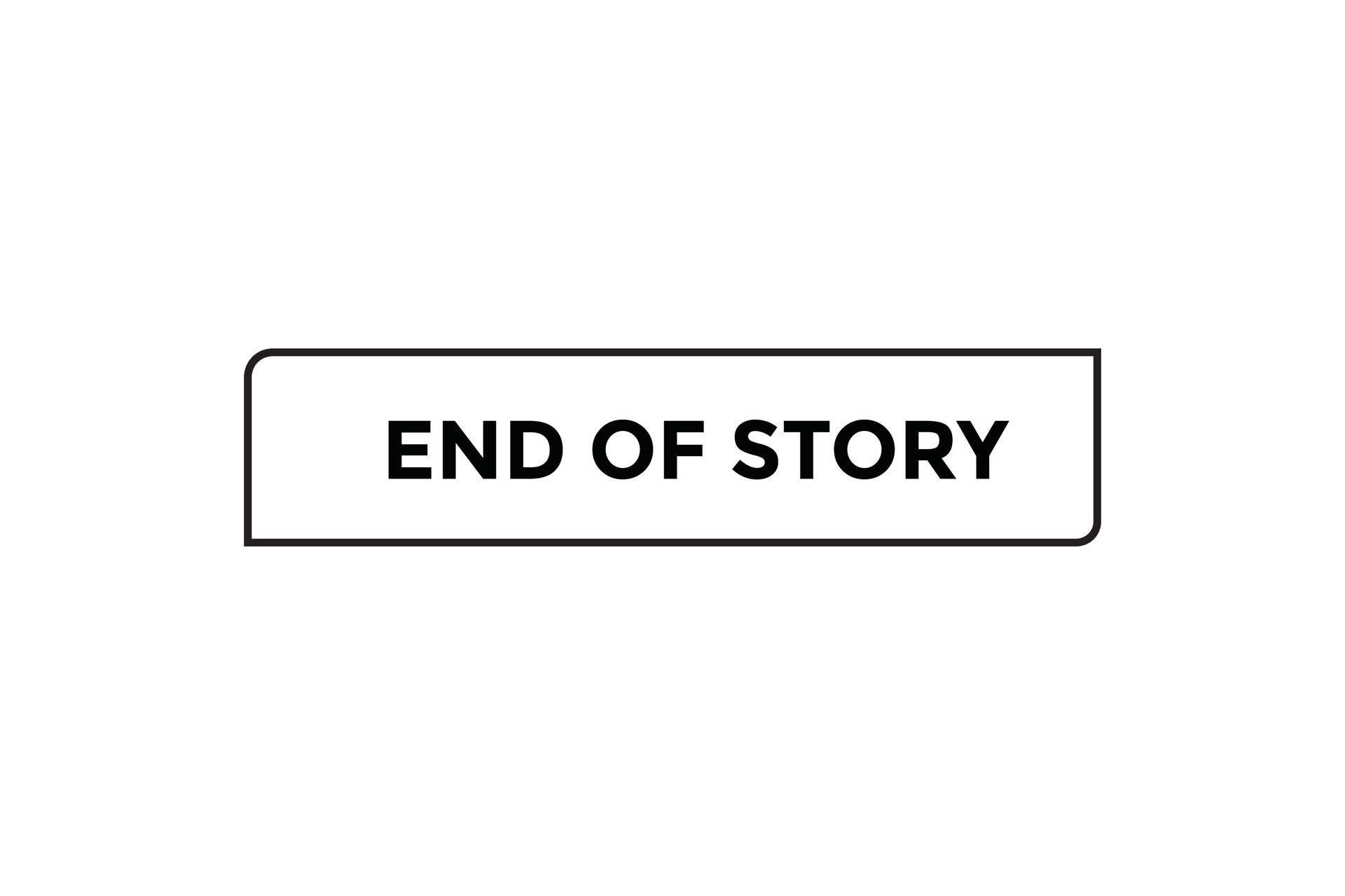 End of story button web banner templates. Vector Illustration 27375684
