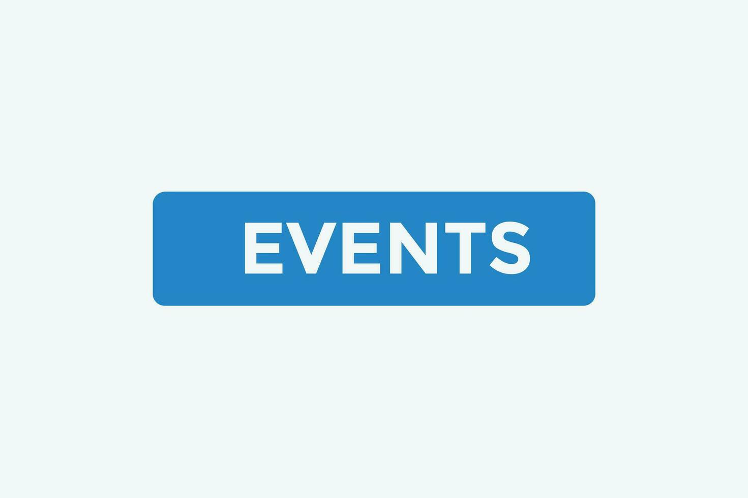 Events button web banner templates. Vector Illustration