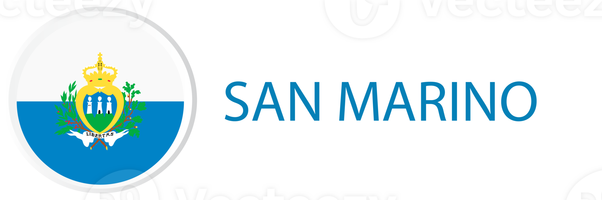 San Marino flag in web button, button icon. png