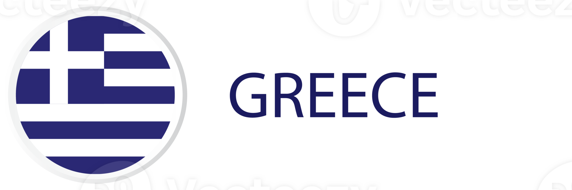 Greece flag in web button, button icon. png