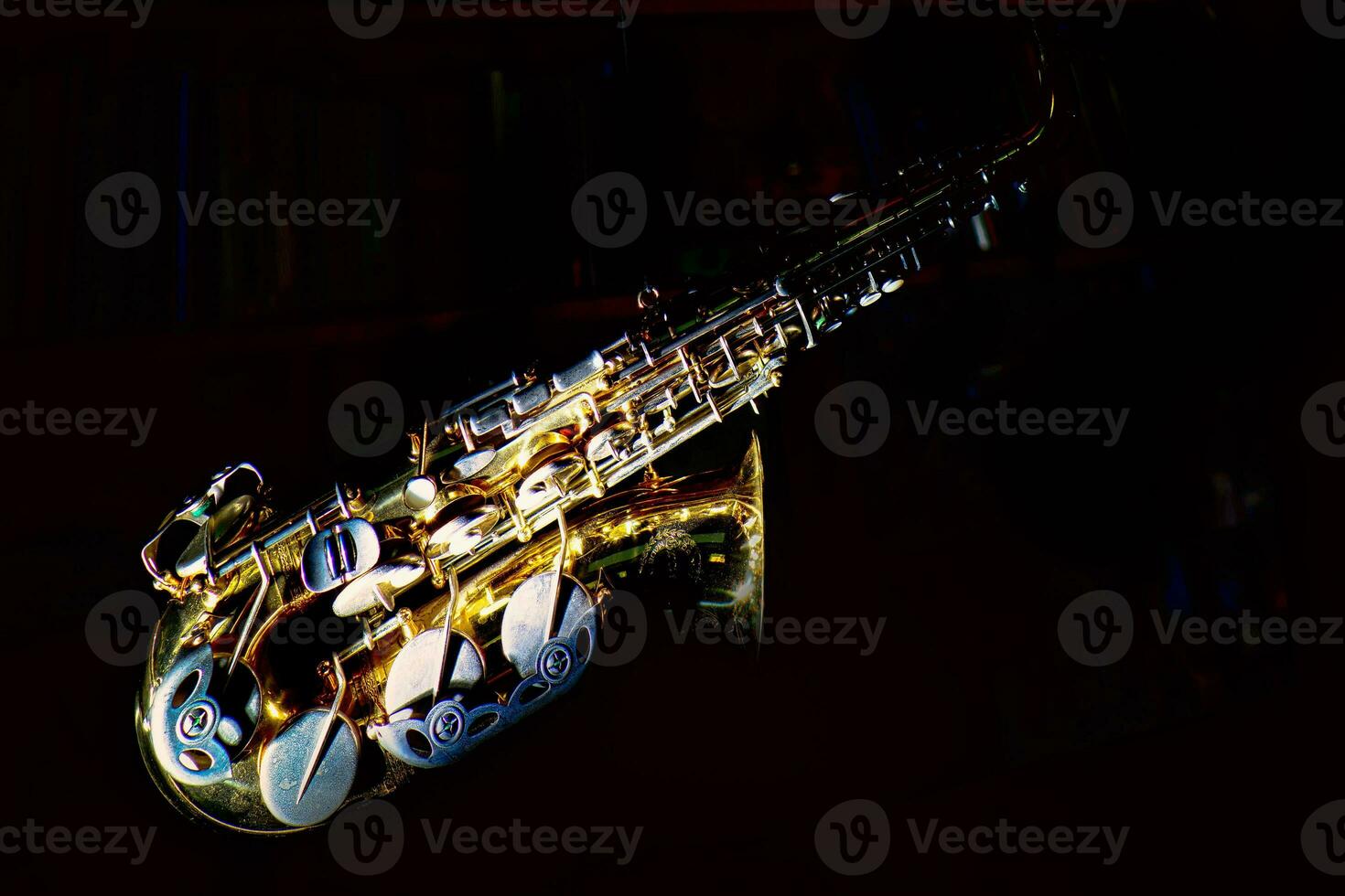 Saxophone musical instrument photo