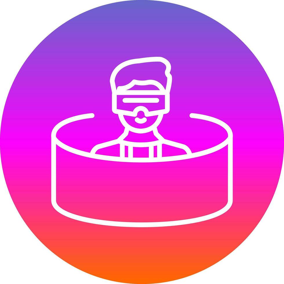 Virtual Reality Vector Icon Design