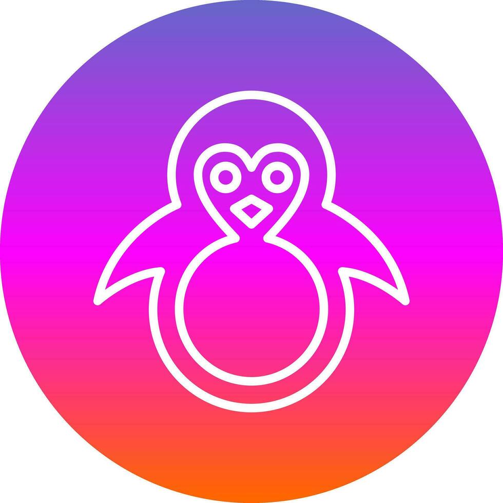 Penguin Vector Icon Design