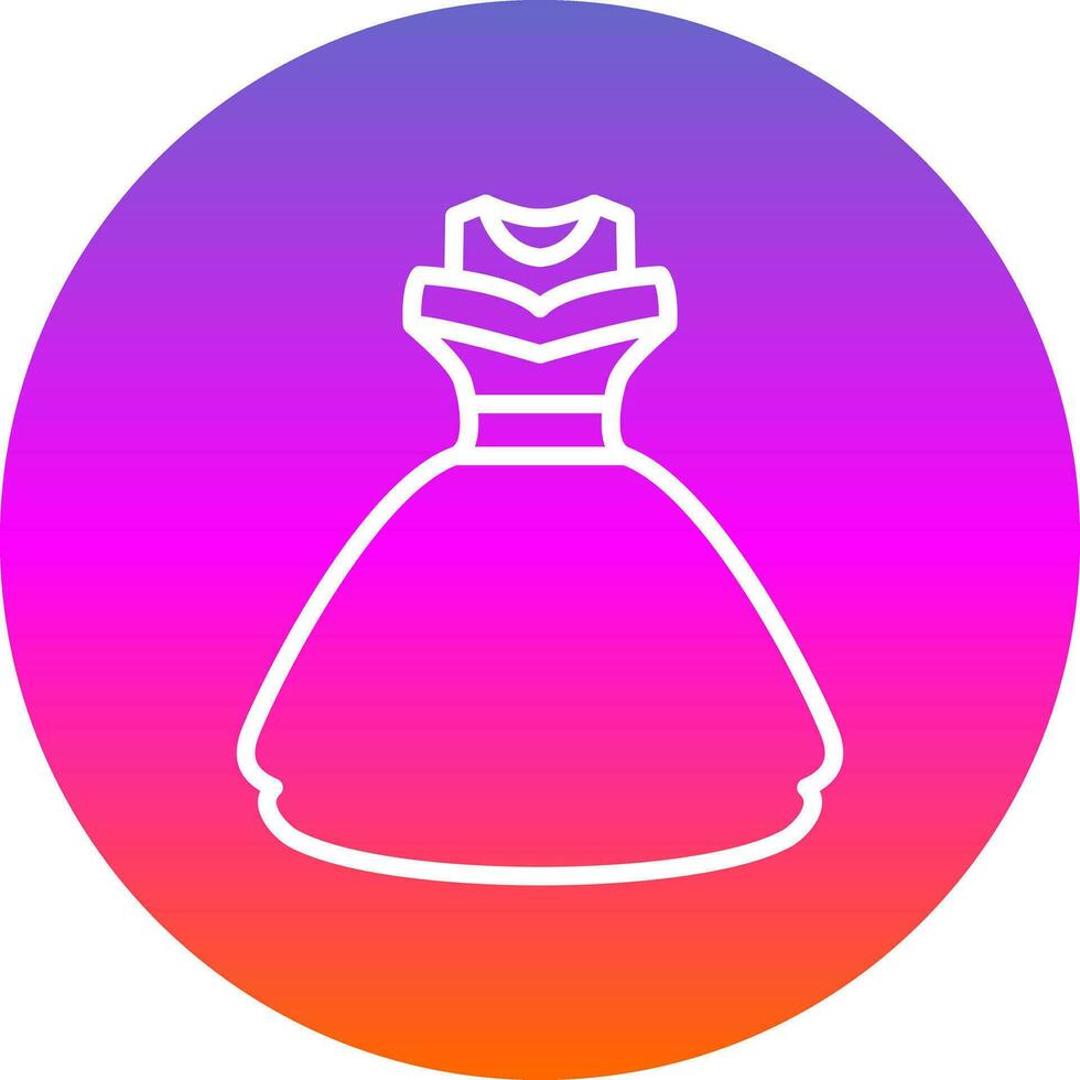 Aurora-inspired fashion Vector Icon Design