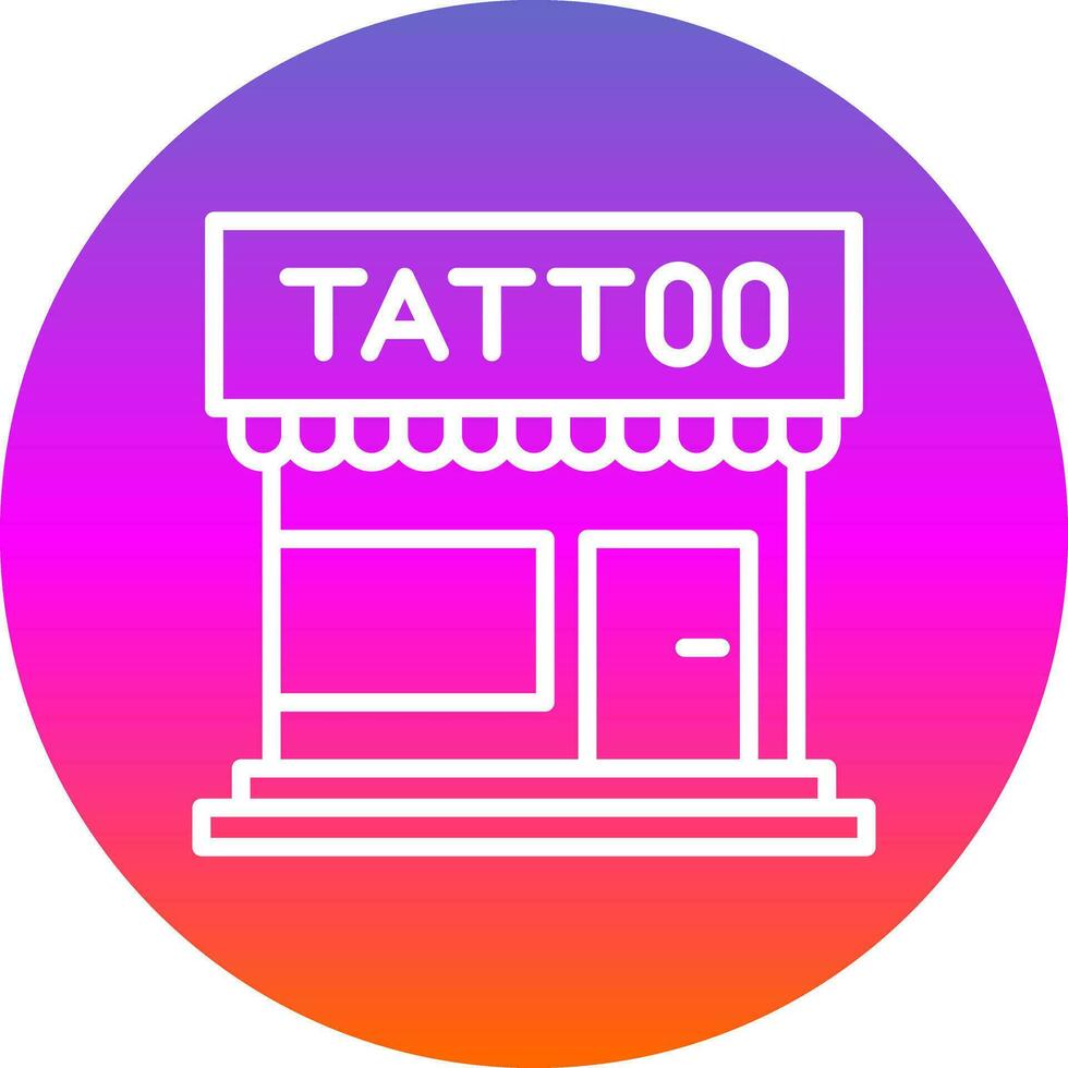 Tatoo Studio Vector Icon Design