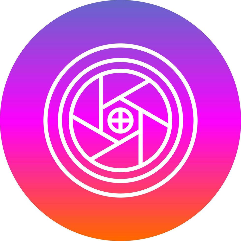 Diaphragm Vector Icon Design