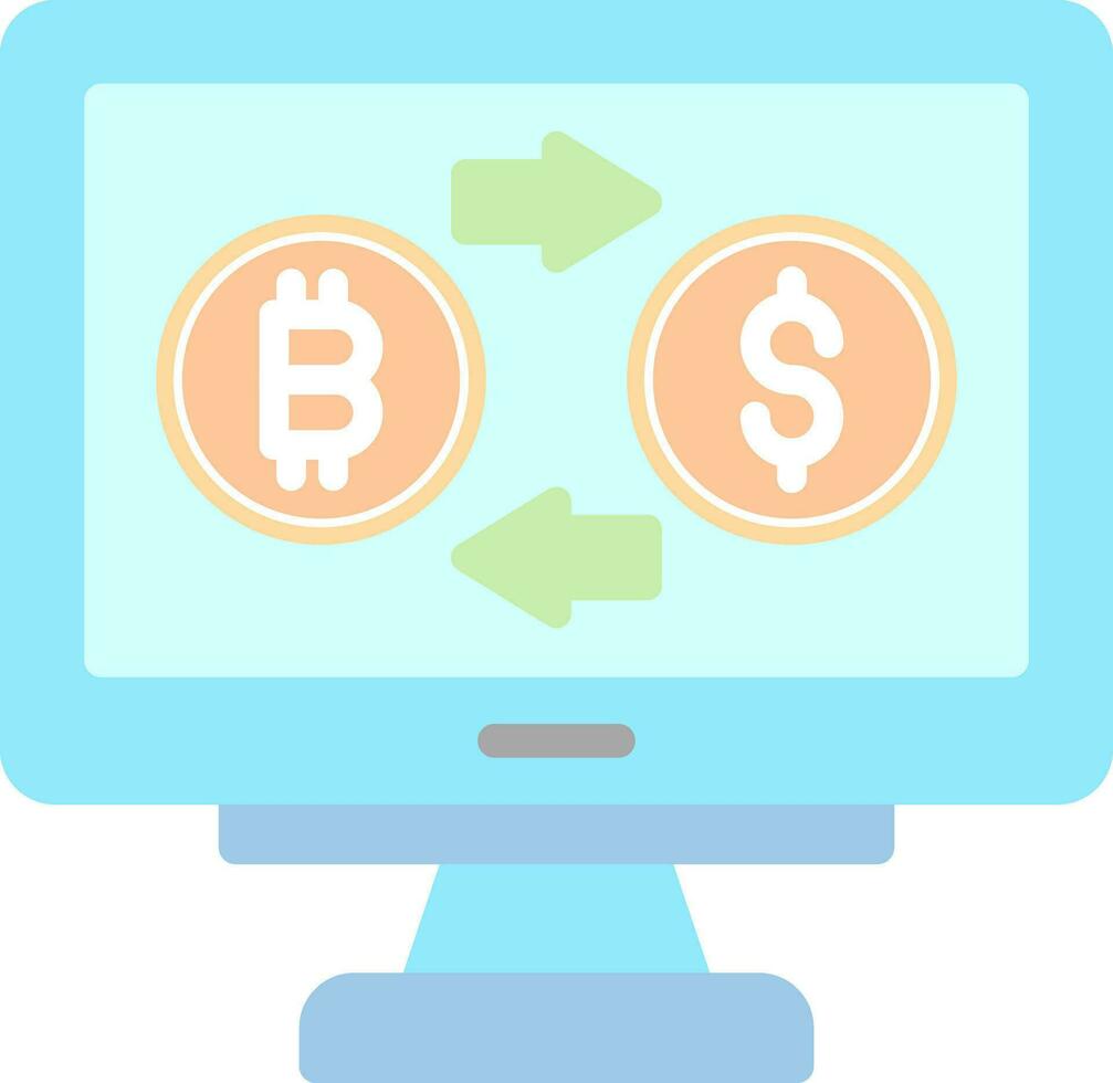Cryptocurrency Vector Icon Design