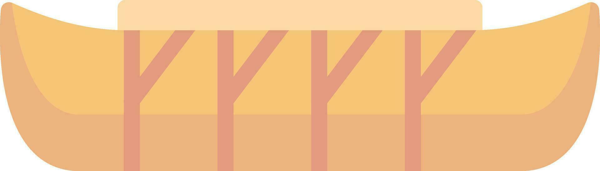 Eskimo kayak Vector Icon Design
