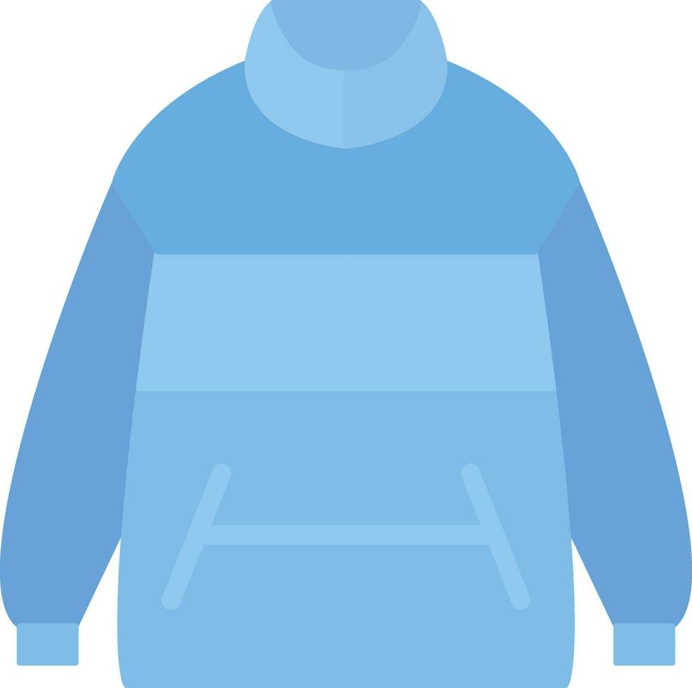 Winter jacket Vector Icon Design