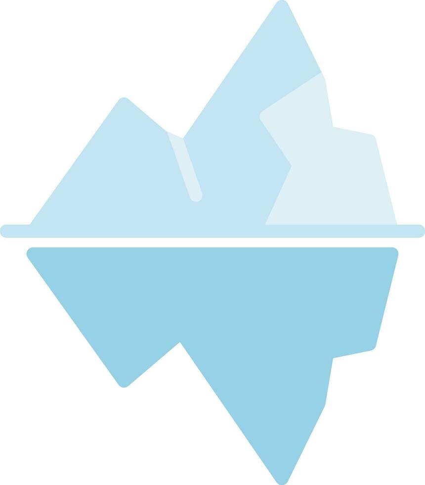 Iceberg Vector Icon Design