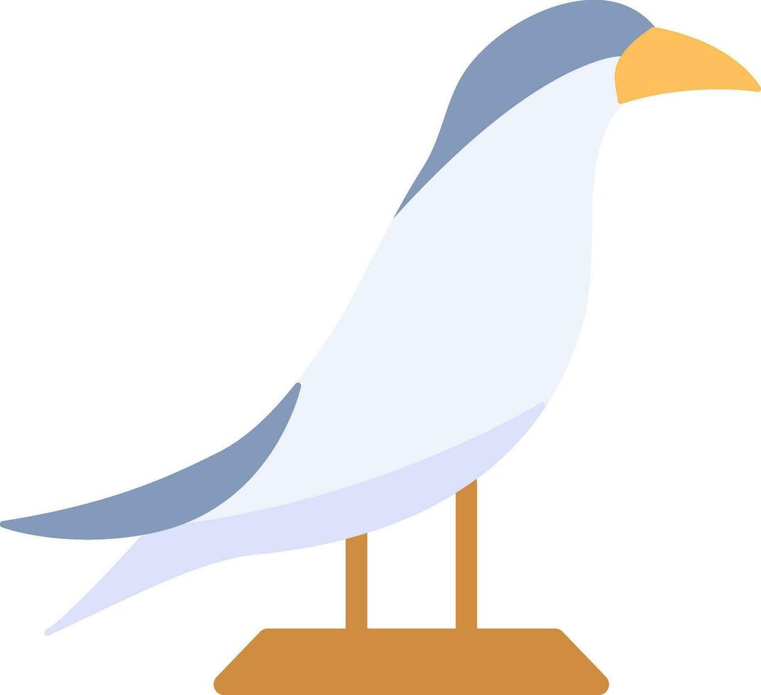 Arctic tern in flight Vector Icon Design