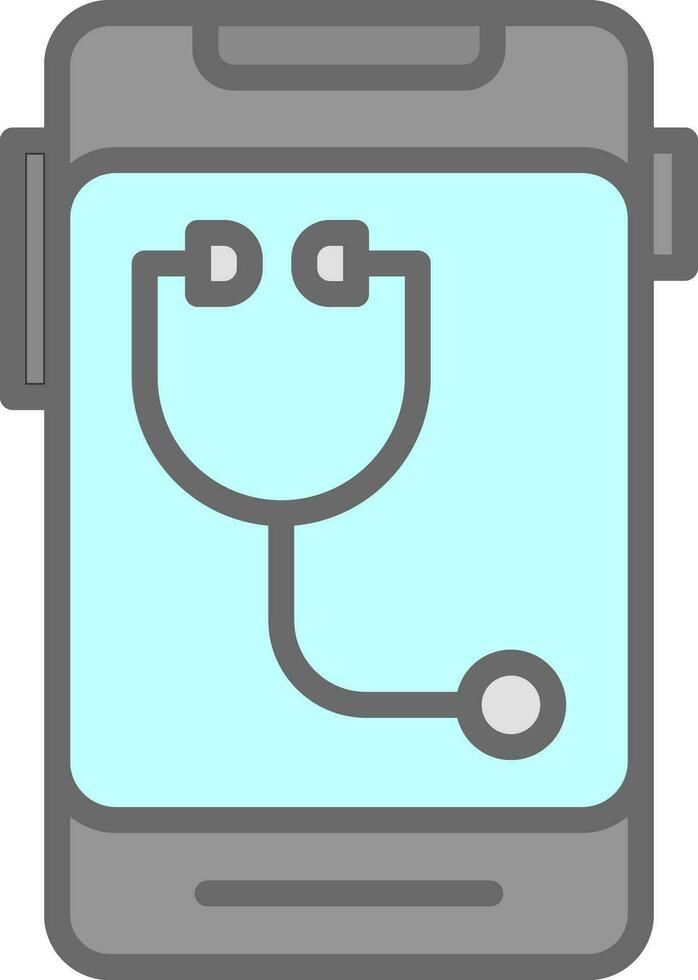 Telemedicine Vector Icon Design