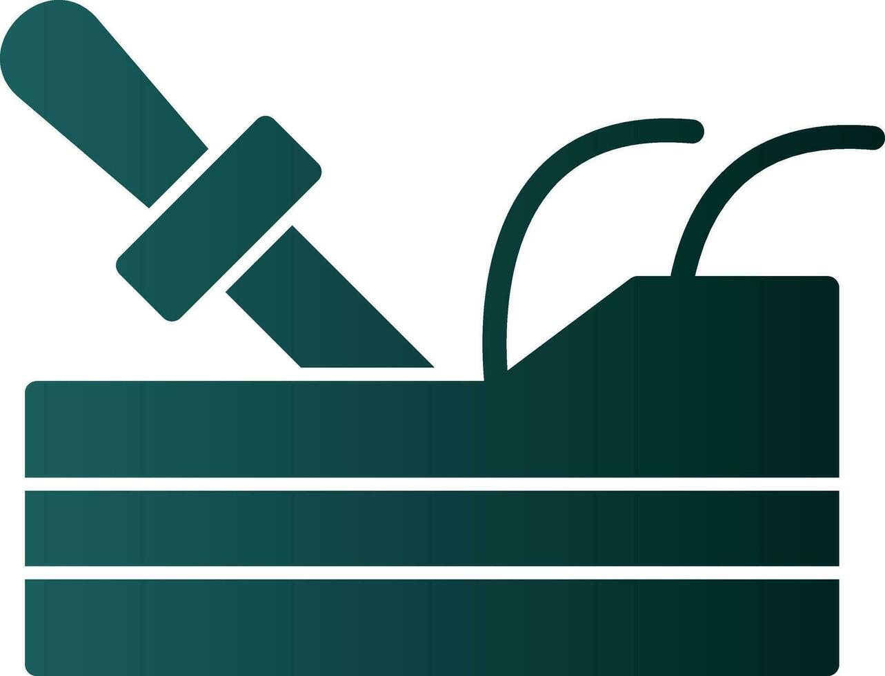 Carving Vector Icon Design