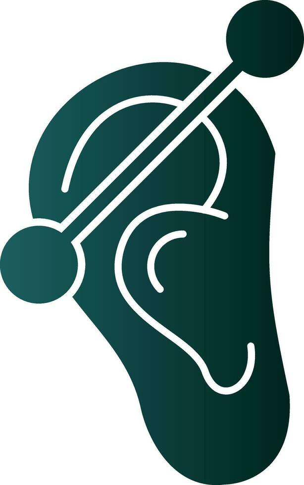 Piercing Vector Icon Design