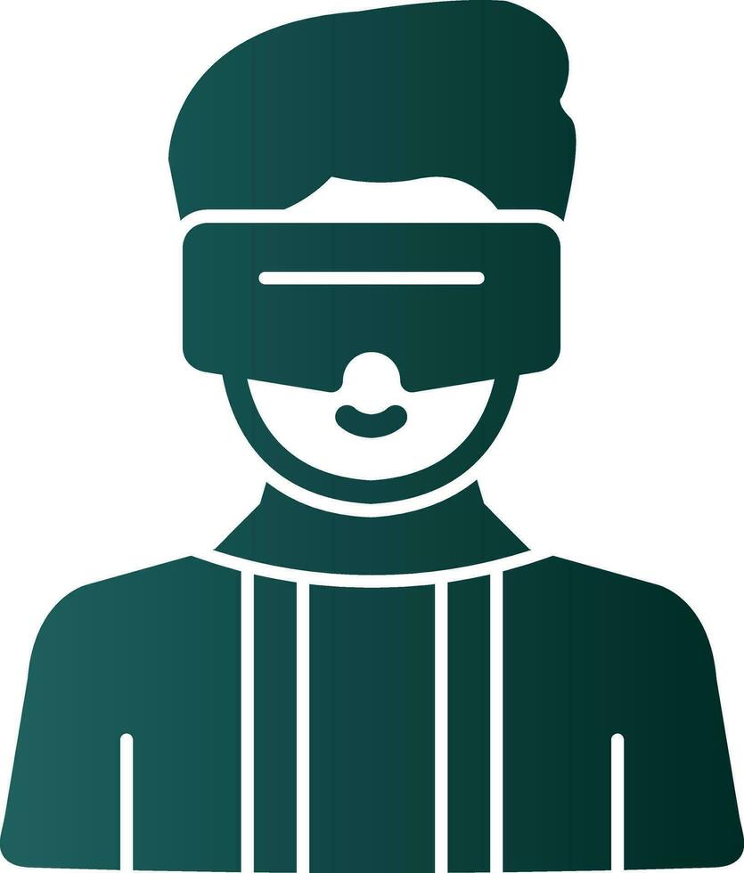 Virtual Reality Vector Icon Design