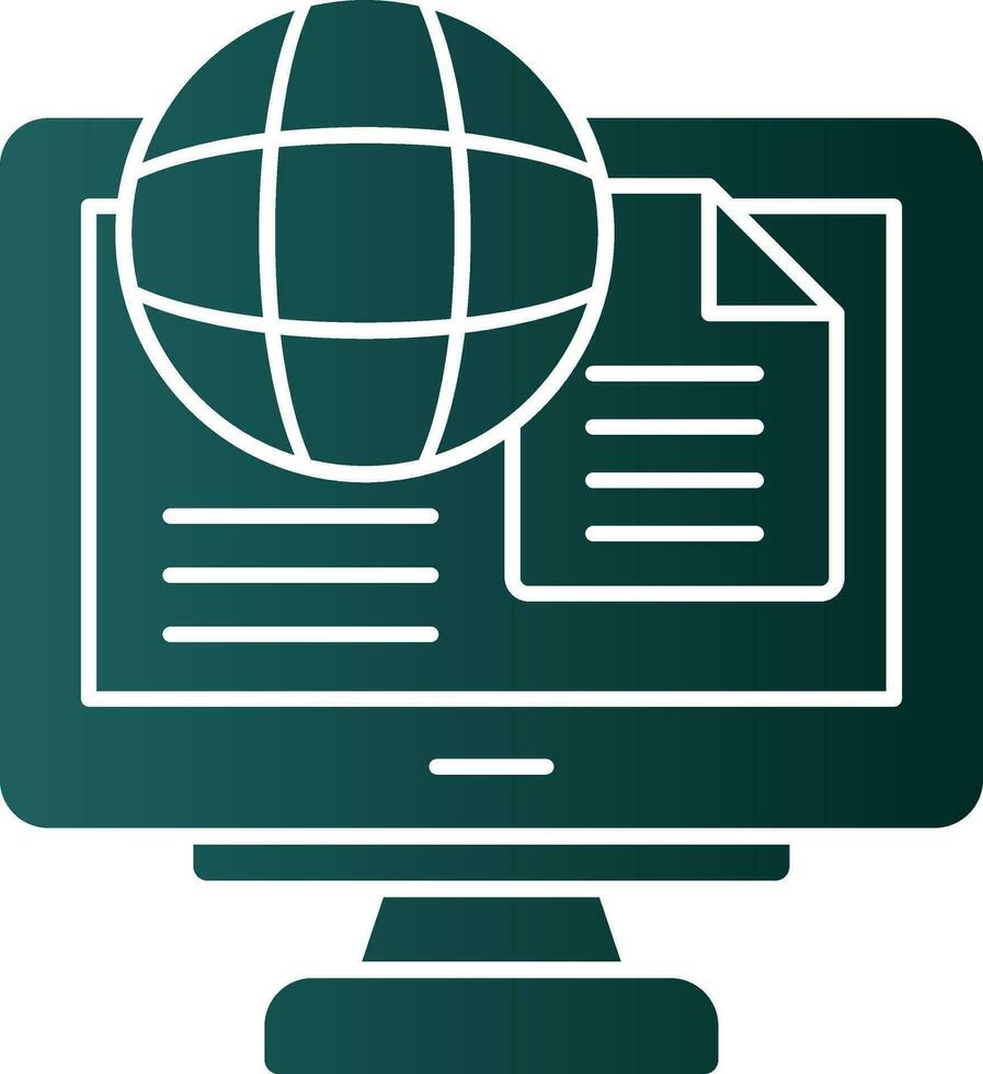 Portal Vector Icon Design