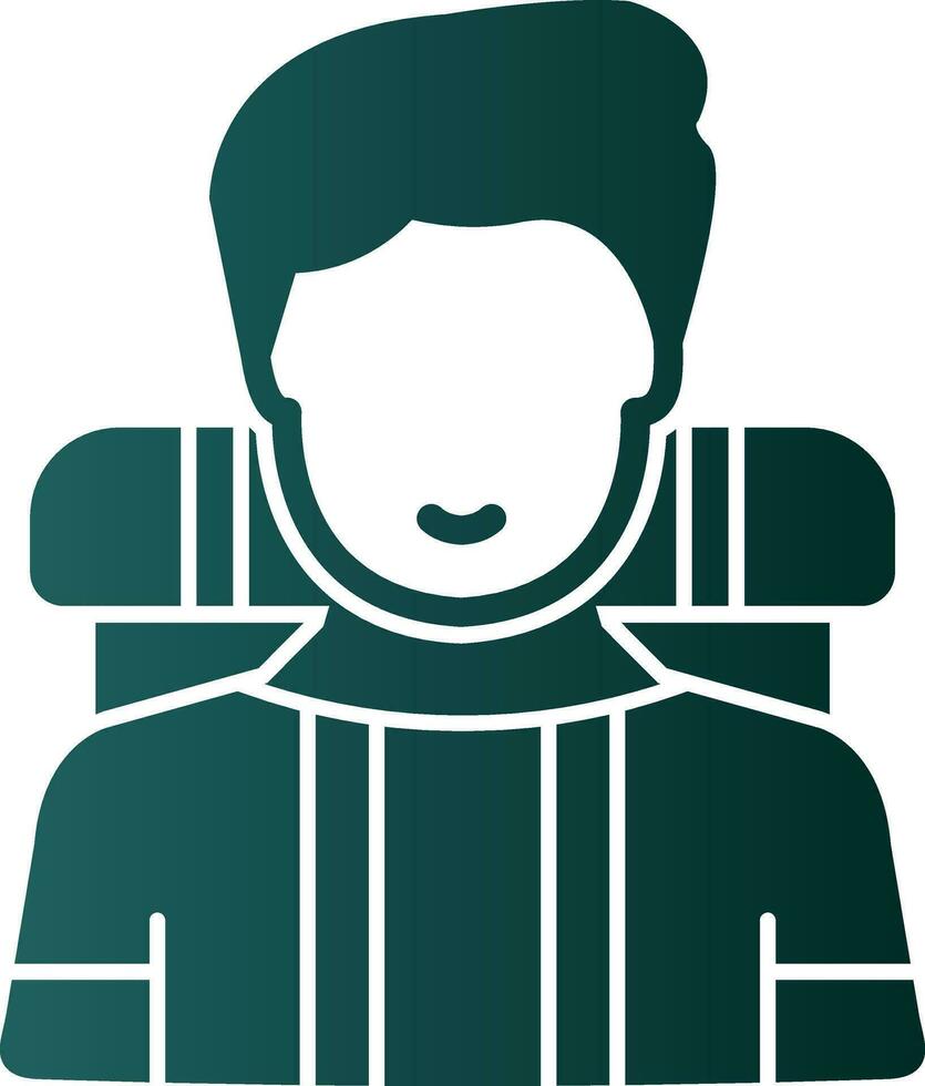 Traveller Vector Icon Design