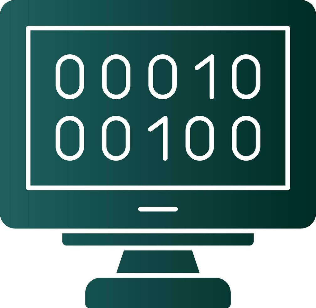 Binary Vector Icon Design