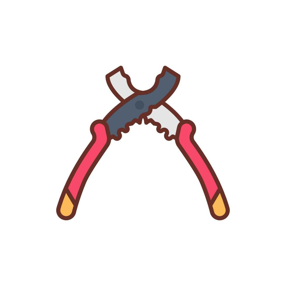 Wire Strippers icon in vector. Logotype vector