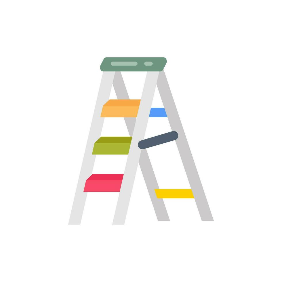 Ladder icon in vector. Logotype vector