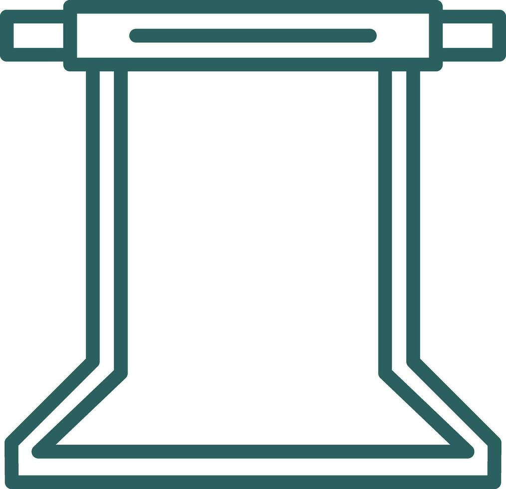 Backdrop Vector Icon Design