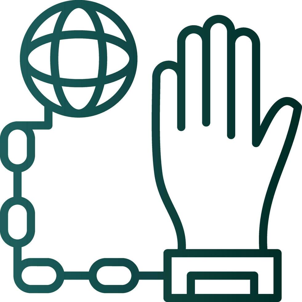 Internet Addiction Vector Icon Design