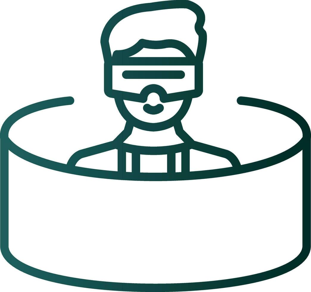 Virtual Reality Vector Icon Design