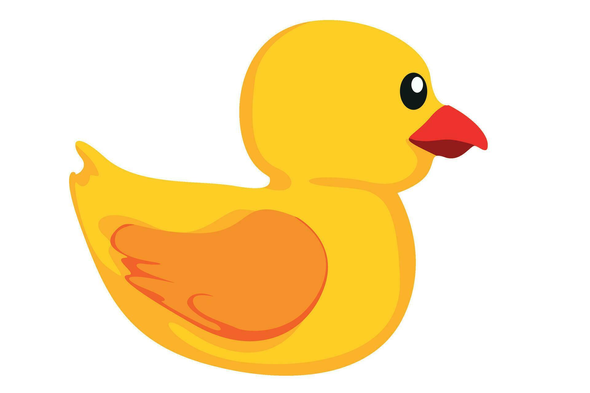Cute Toy Duck, Rubber Duck Vector 27377811 Vector Art at Vecteezy