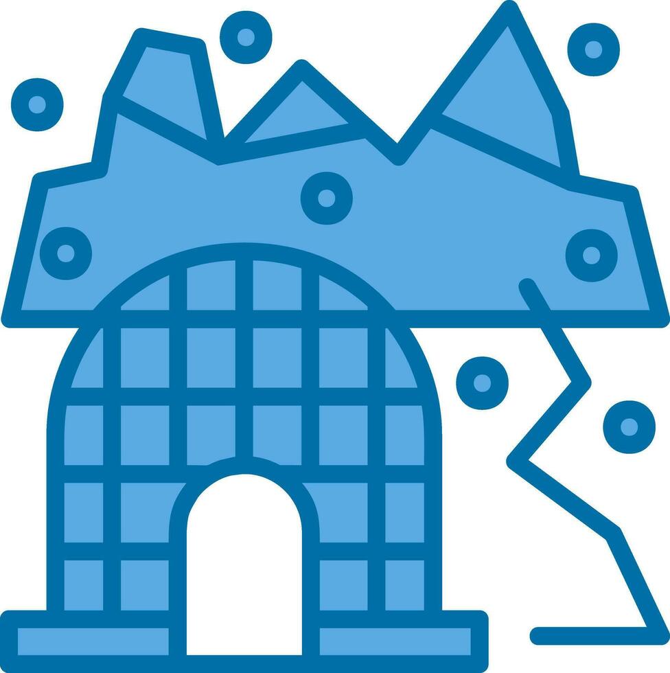 Arctic tundra Vector Icon Design