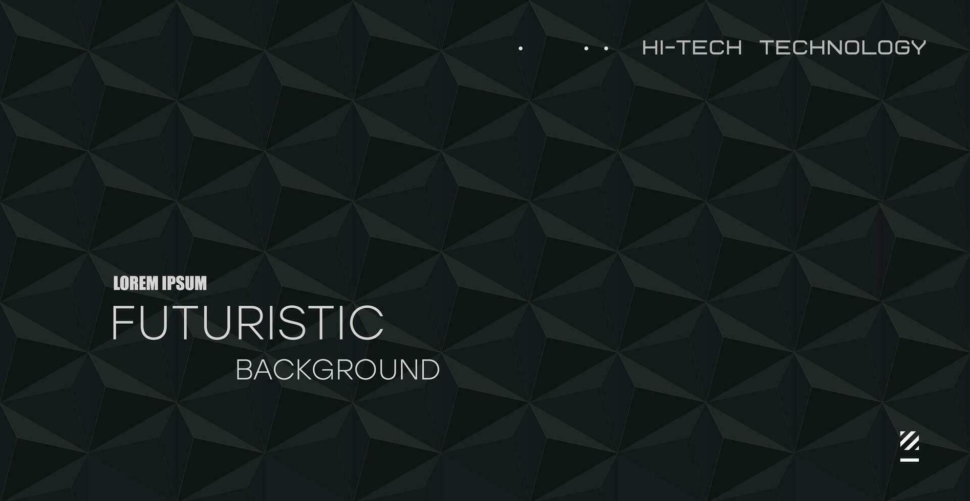 3d pattern in the form of pyramids. Abstract composition of dark triangular pyramids. Technological geometric background. vector