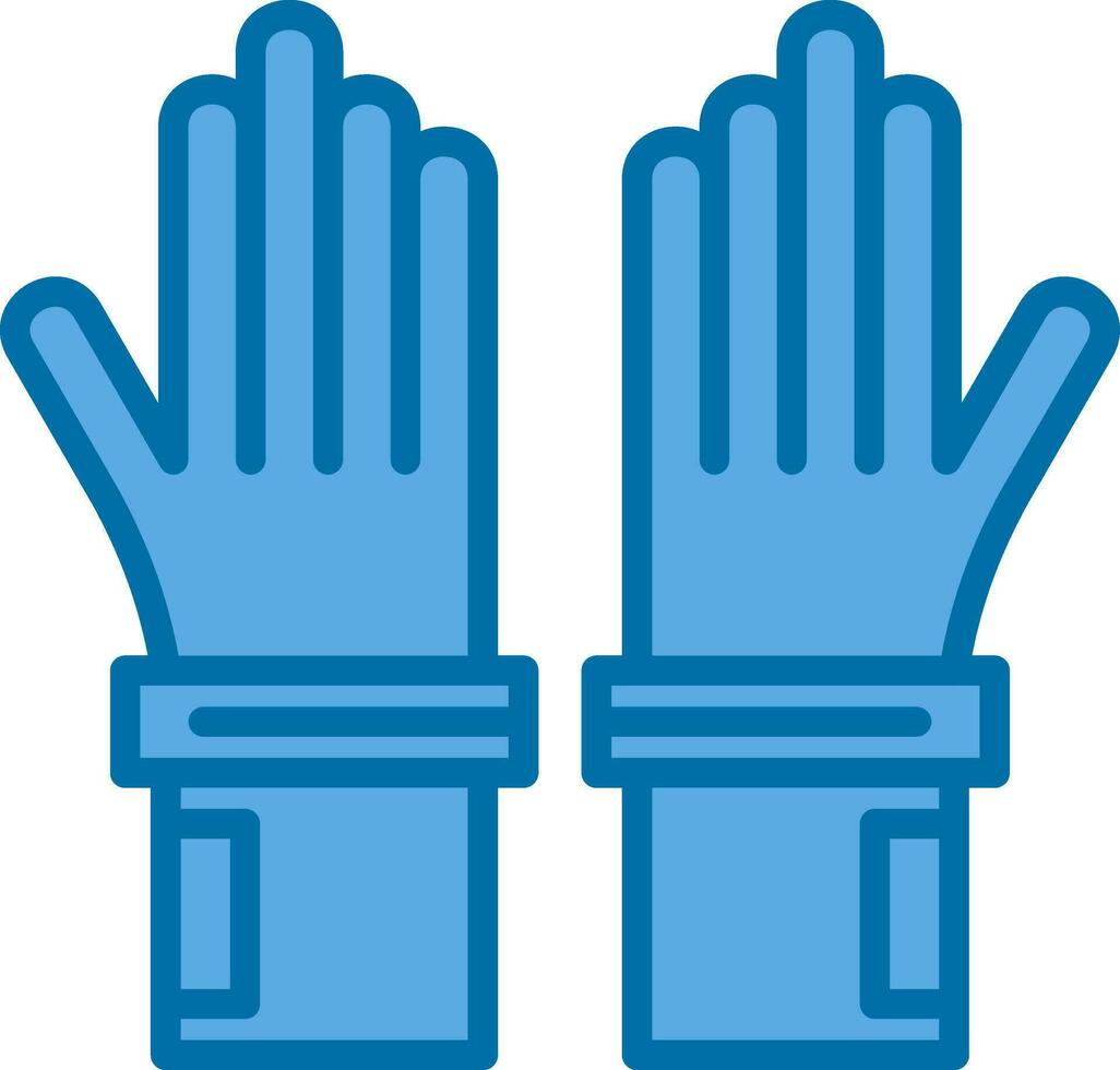 guantes, vector, icono, diseño vector