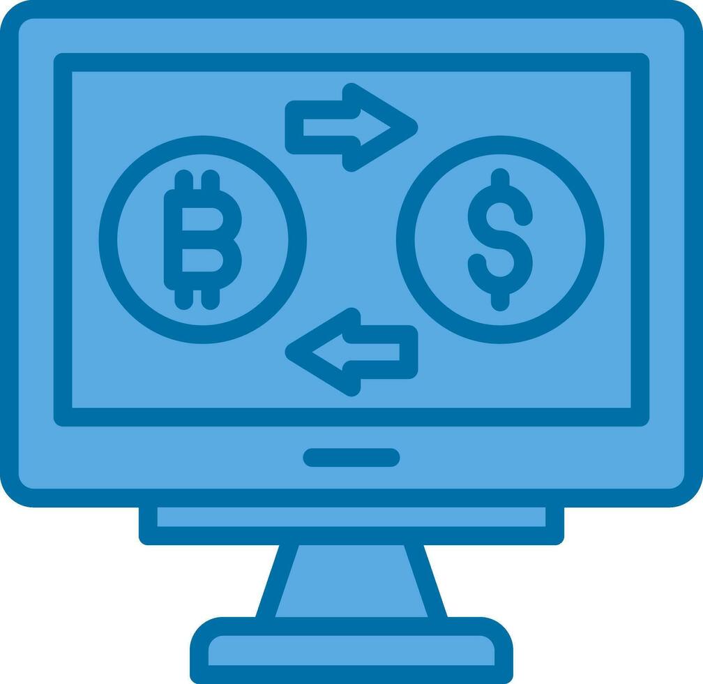 Cryptocurrency Vector Icon Design