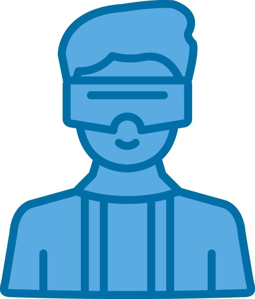 Virtual Reality Vector Icon Design