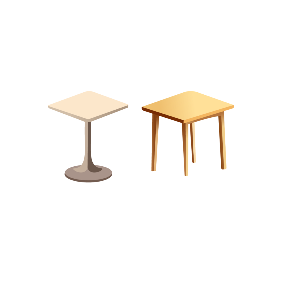 Table Garden furniture Pied Terrace Marron d'Inde, table Generative Ai png