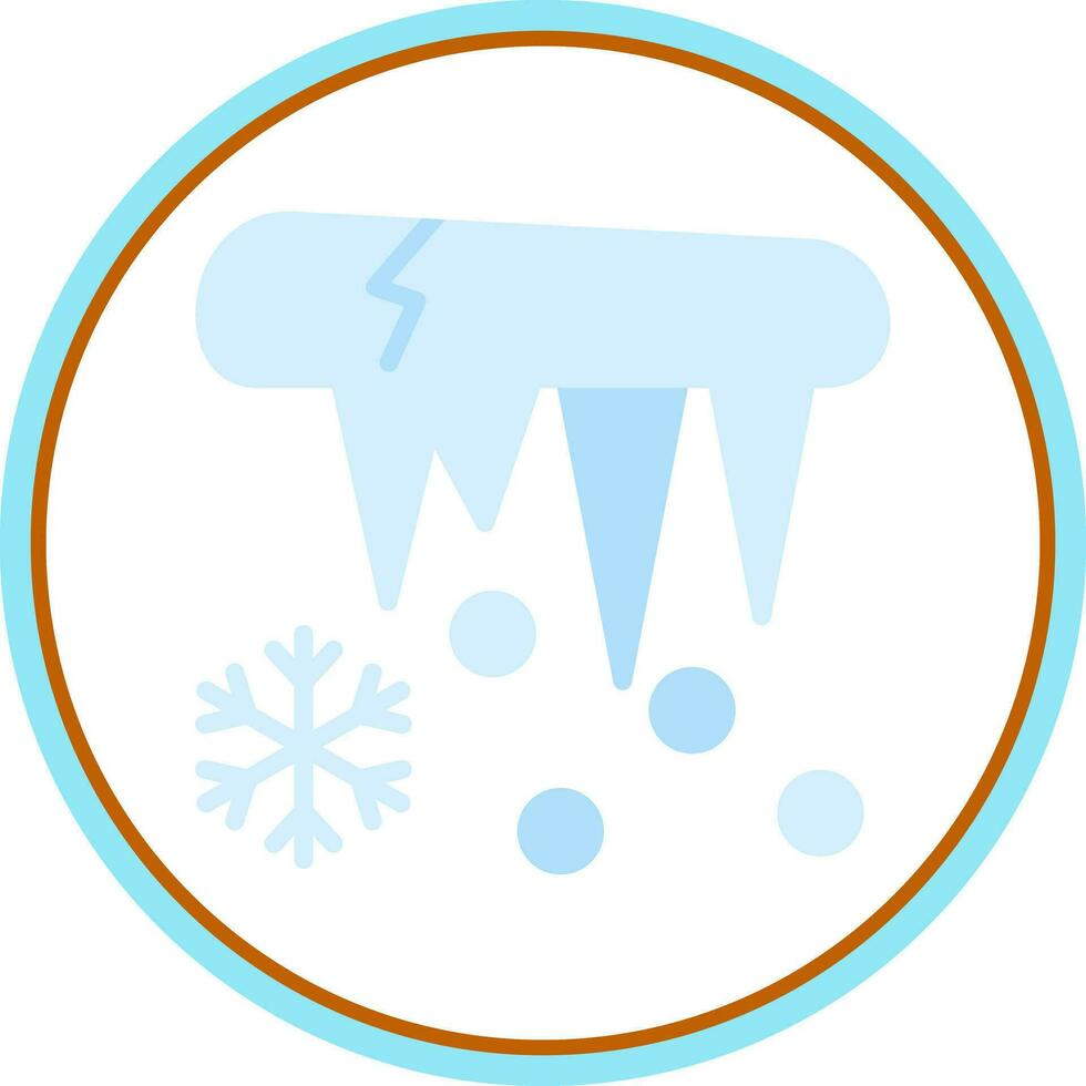 Icicle Vector Icon Design