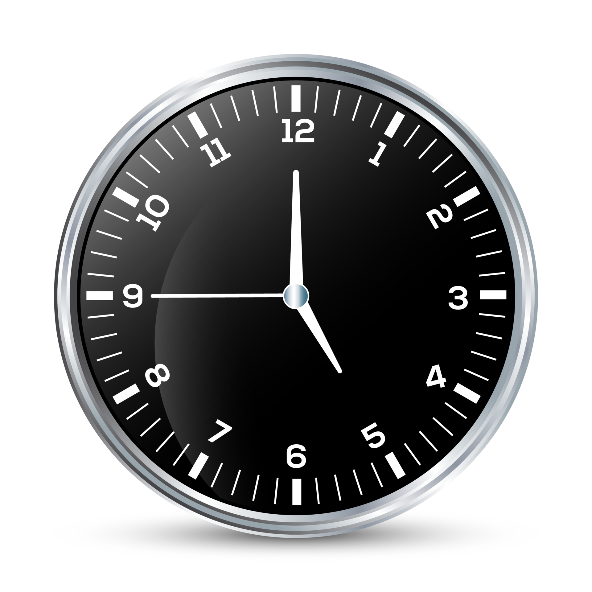 Glossy Face Clock Flat Clock Face Isolated Classic And Modern Wall glossy-face-clock-flat-clock-face-isolated-classic-and-modern-wall