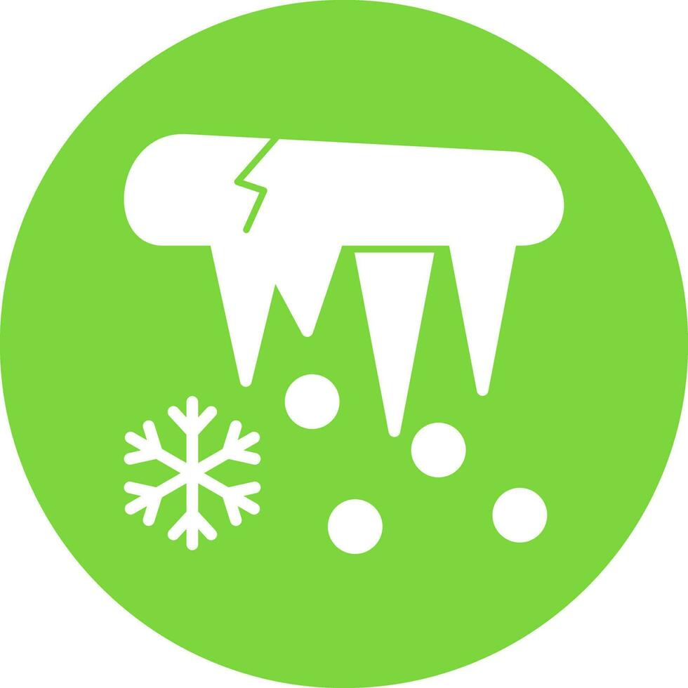 Icicle Vector Icon Design