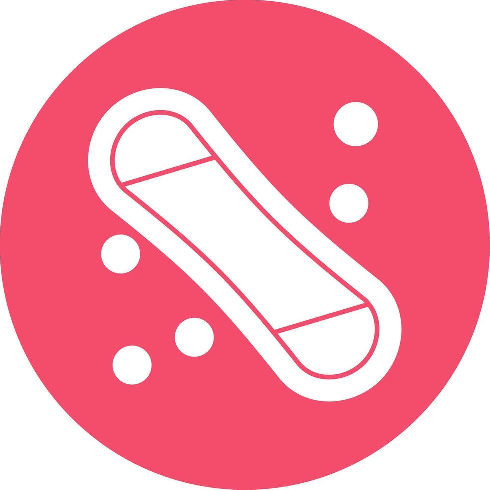 Snowboard Vector Icon Design