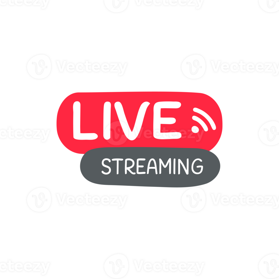 social media live broadcast icon streaming video online meeting png