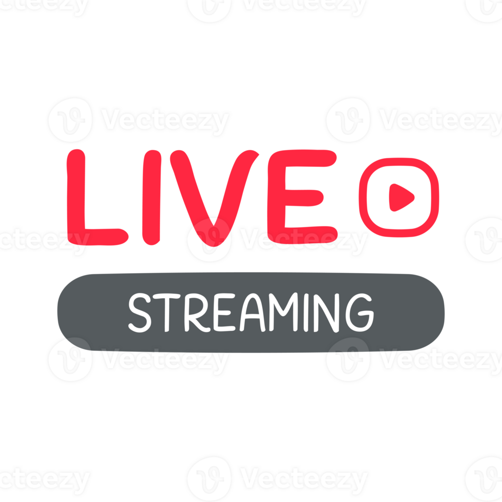 social media live broadcast icon streaming video online meeting png