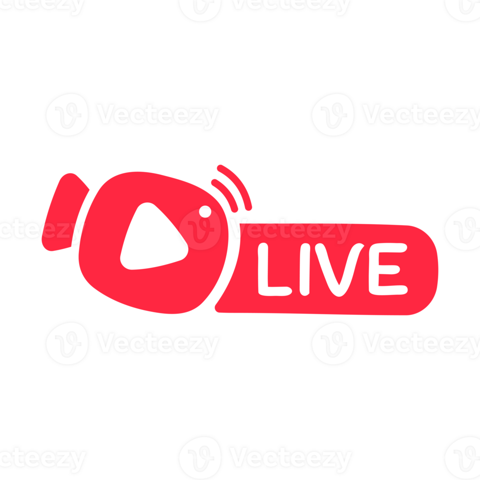 social media live broadcast icon streaming video online meeting png