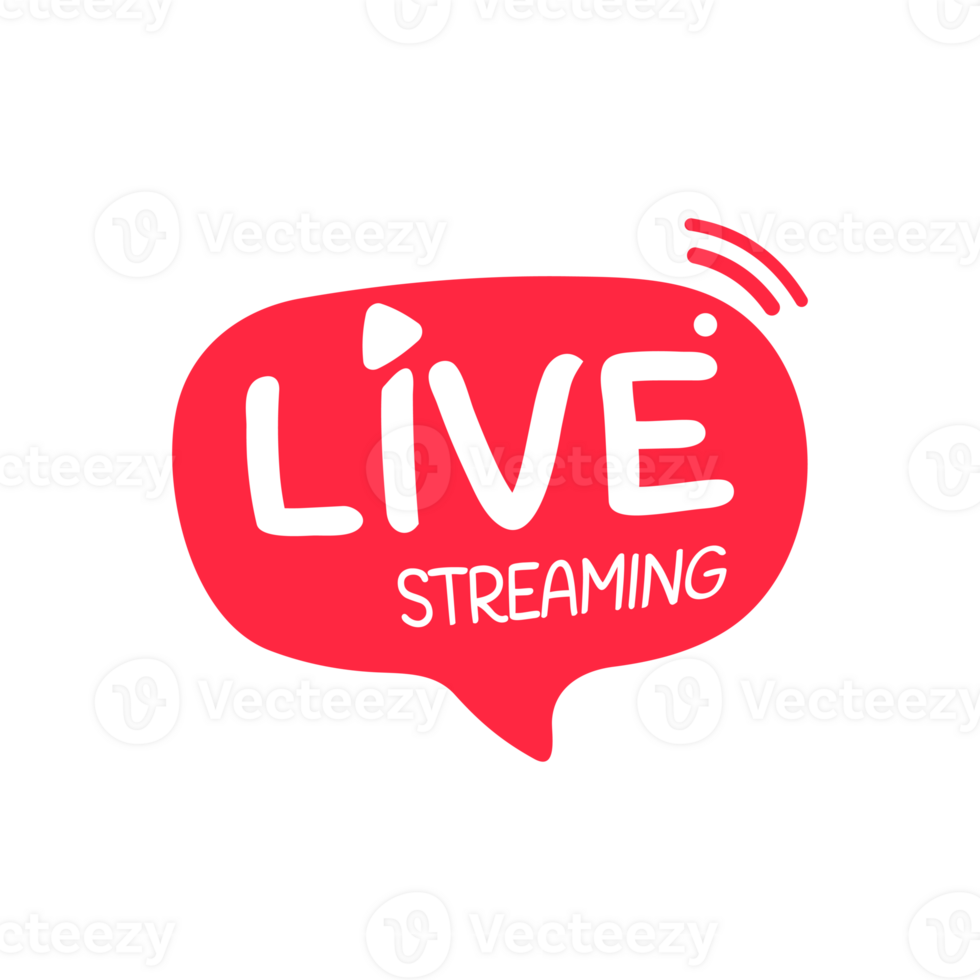 social media live broadcast icon streaming video online meeting png