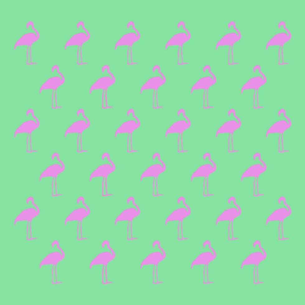 Flamingo, fabric pattern, gift wrapping paper book, seamless fabric pattern vector
