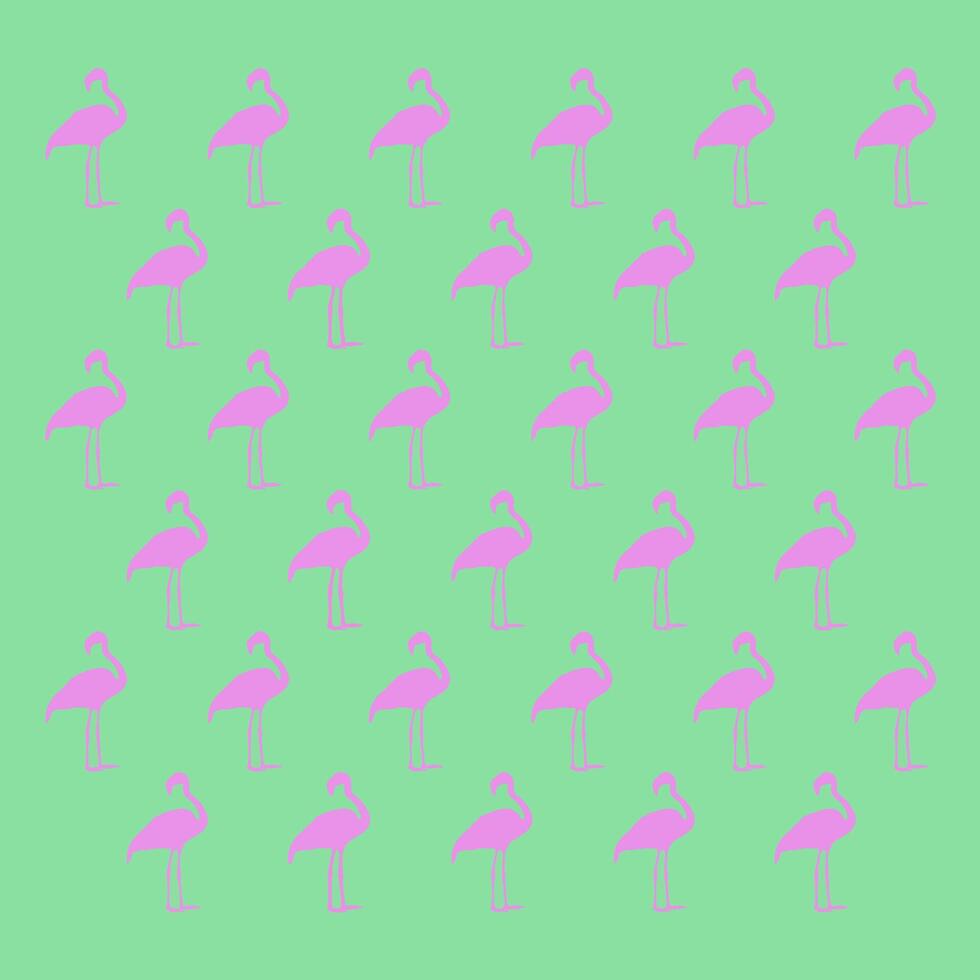 Flamingo, fabric pattern, gift wrapping paper book, seamless fabric pattern vector