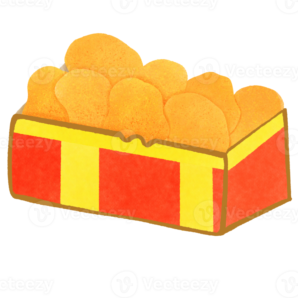 Nugget in box png