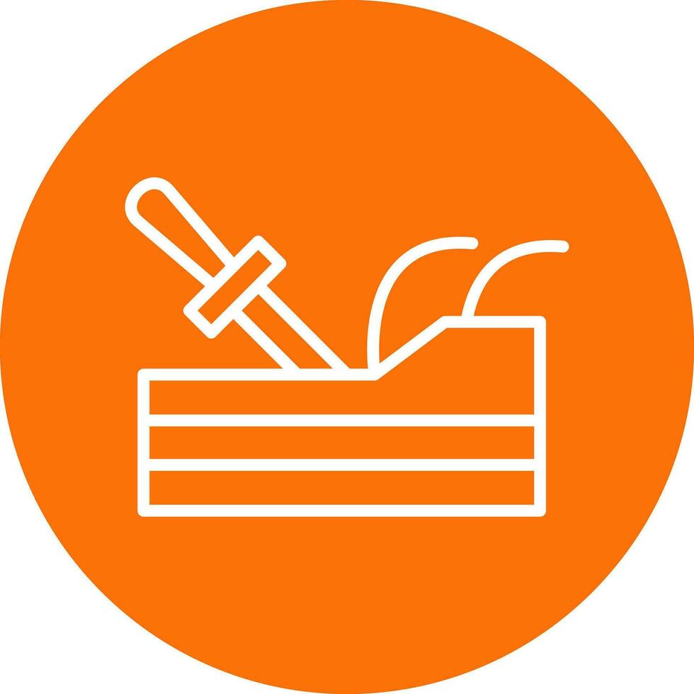 Carving Vector Icon Design