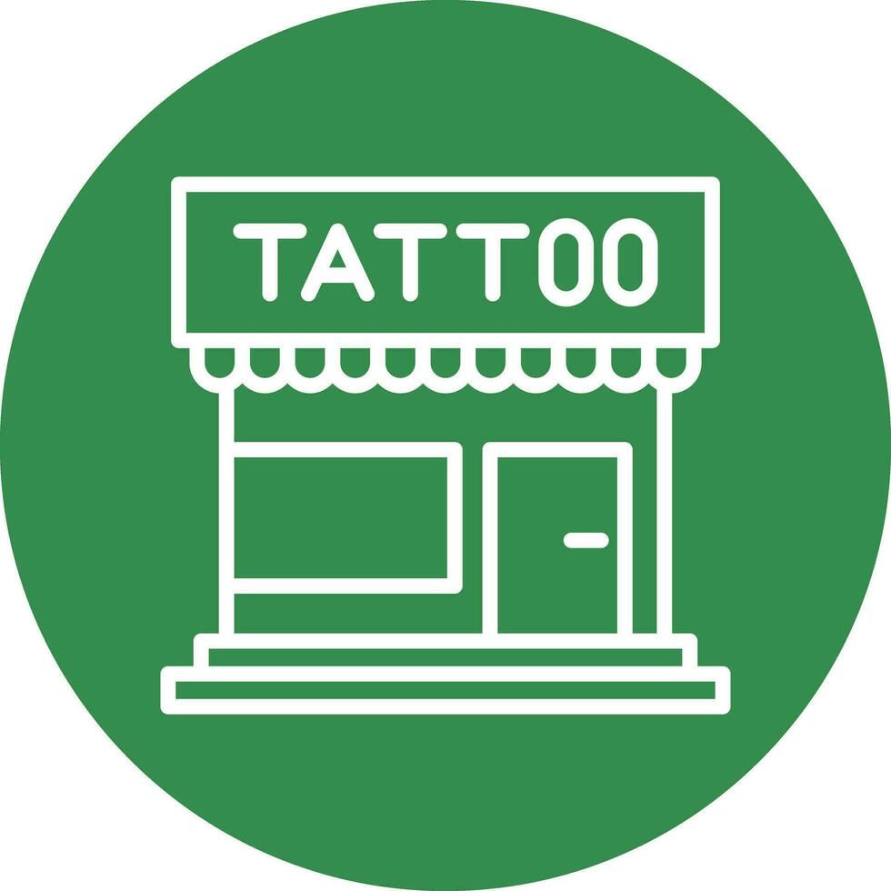 Tatoo Studio Vector Icon Design