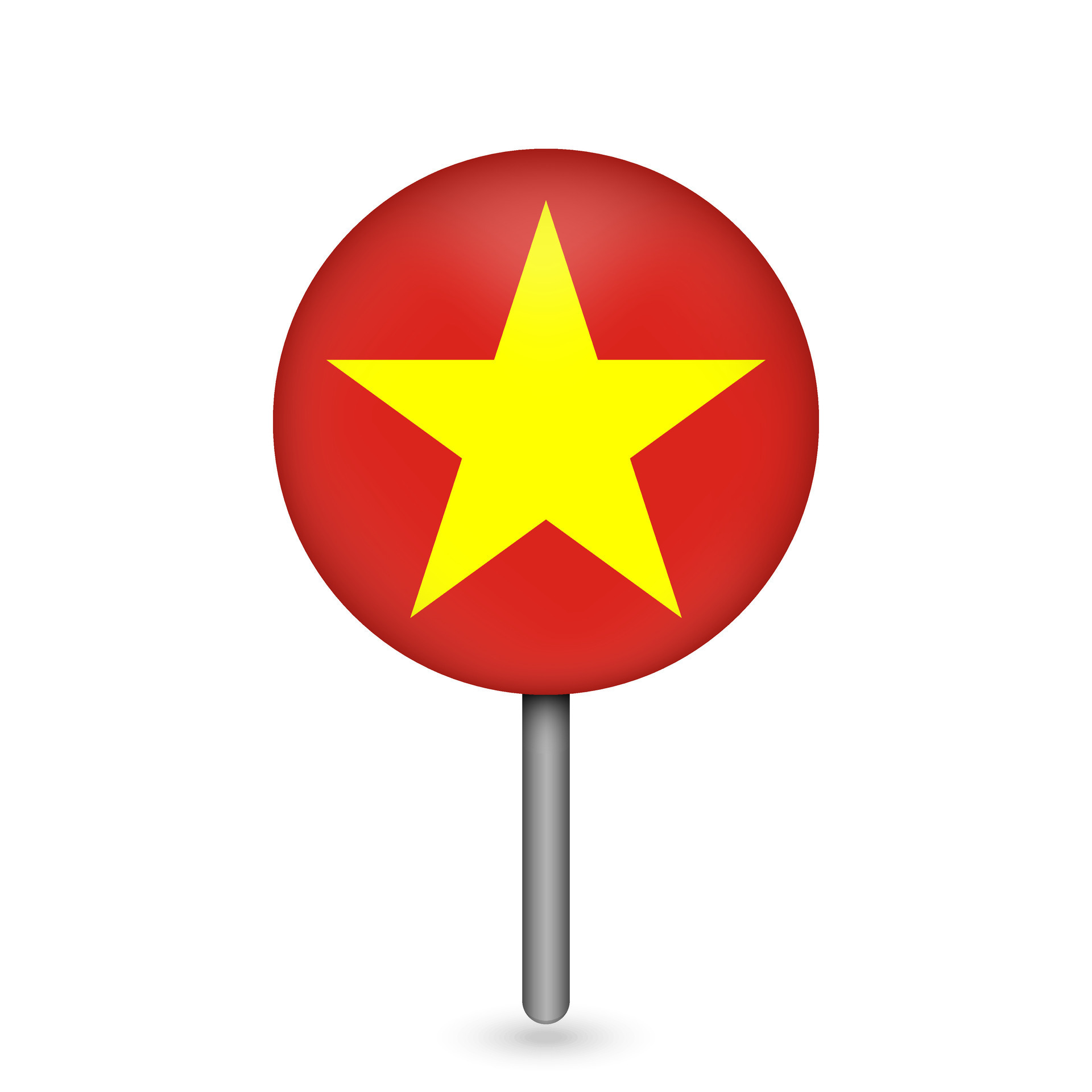 Map Pointer With Contry Vietnam Vietnam Flag Vector Illustration Map Pointer With Contry Vietnam Vietnam Flag Vector Illustration