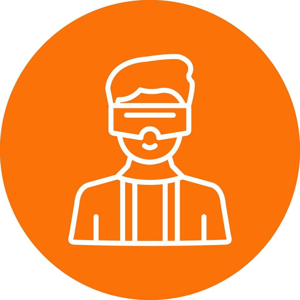 Virtual Reality Vector Icon Design
