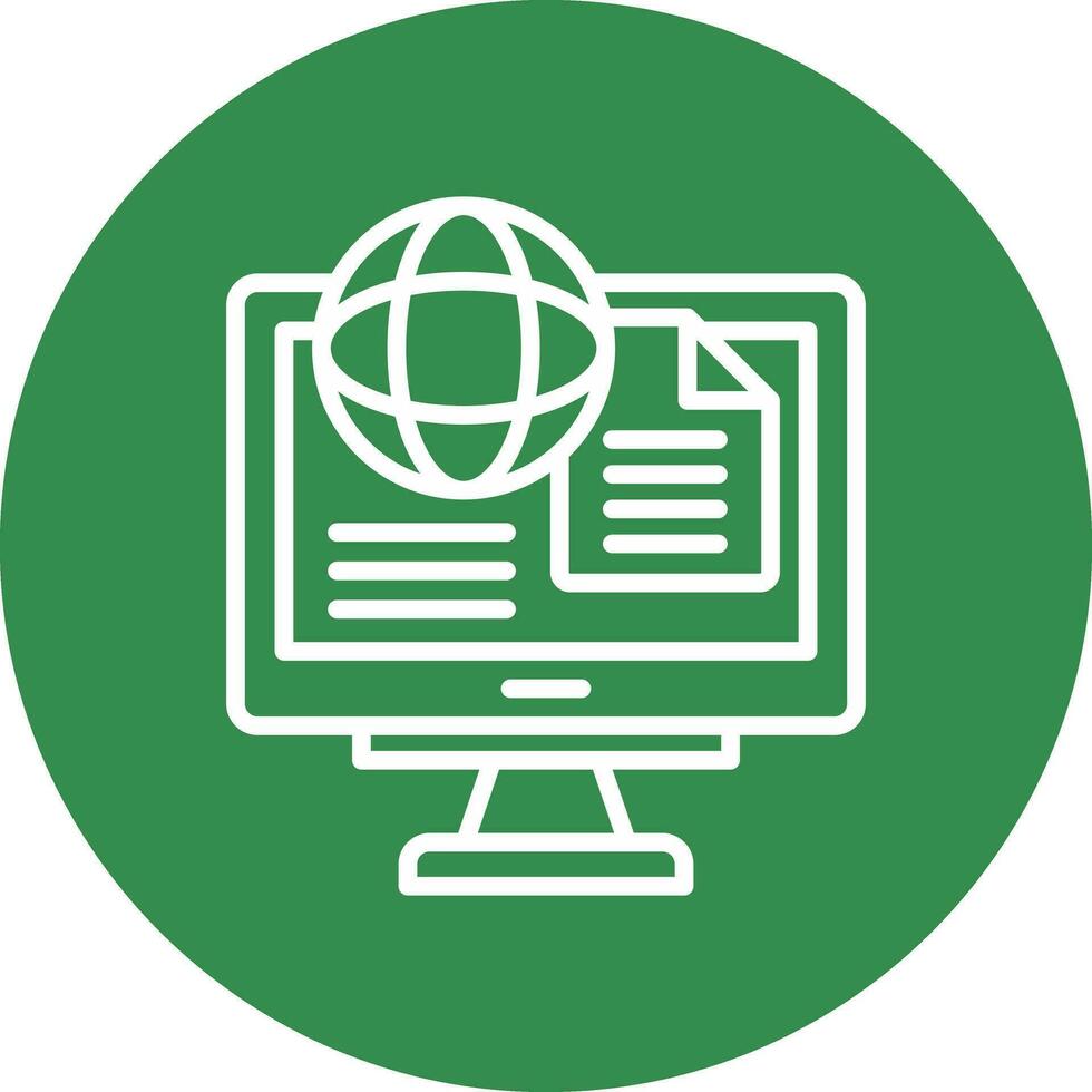 Portal Vector Icon Design